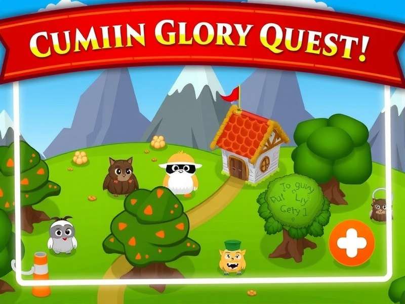 Cumin Glory Quest Main Character in Action Cumin Glory Quest Game Screenshot